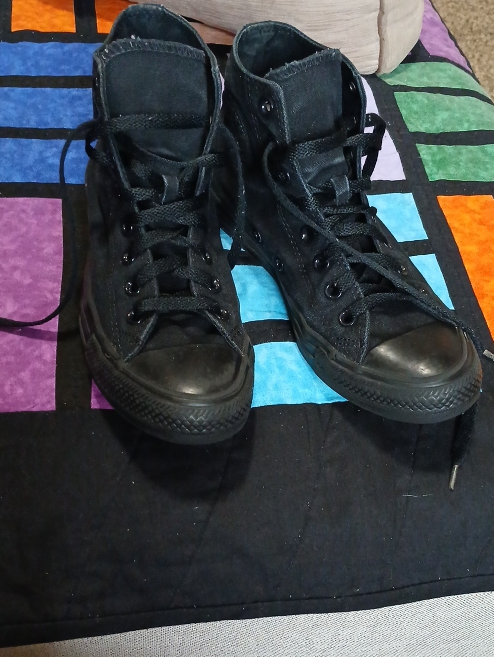 Converse All Star Black High-Top Canvas Sneakers
